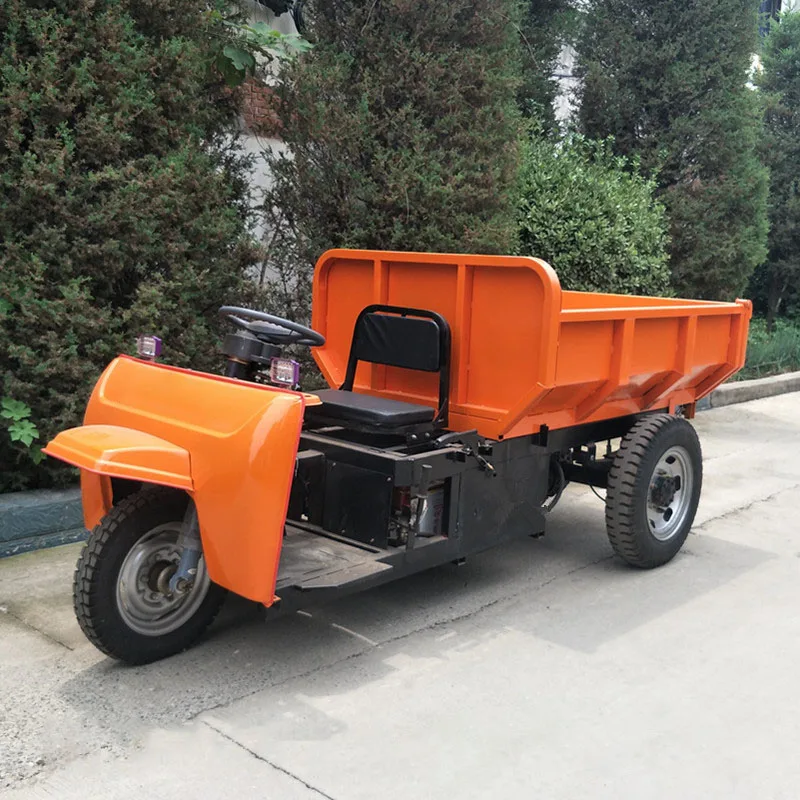 Factory Direct Diesel Row Half 3.6M Dump Large Capacity Truck Three Wheel Cargo Tricycle motorcycle