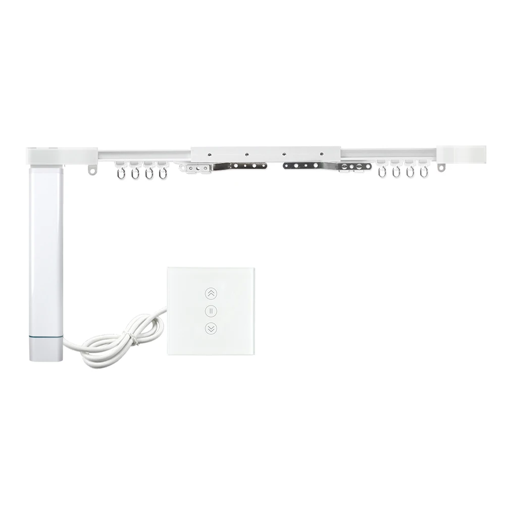 Zemismart Tuya Zigbee Switch with Rail Smart Home Tuya Smart Life APP Alexa Echo Google Home Control Electric Curtain Motor