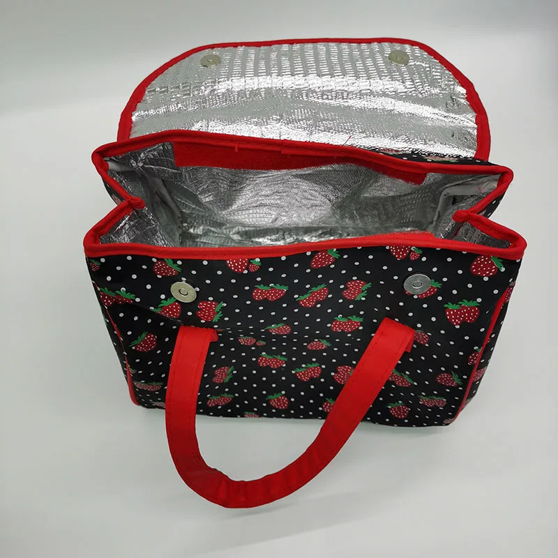 Wholesale Fashion Lunch Box Cooler Bag Ice Pack large cooler bag insulated Travel Picnic Pizza Cooler Bag