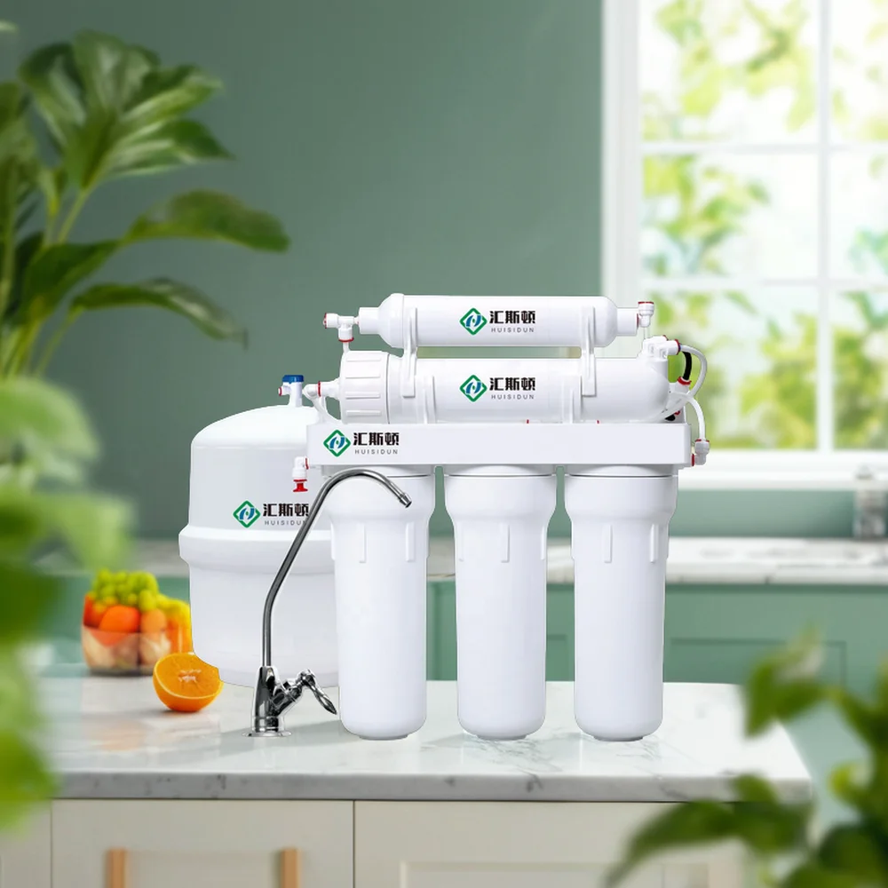 7 Stages Ro Portable Electric Water Purifier for Household Outdoor Hotel Use With Self-Cleaning Function