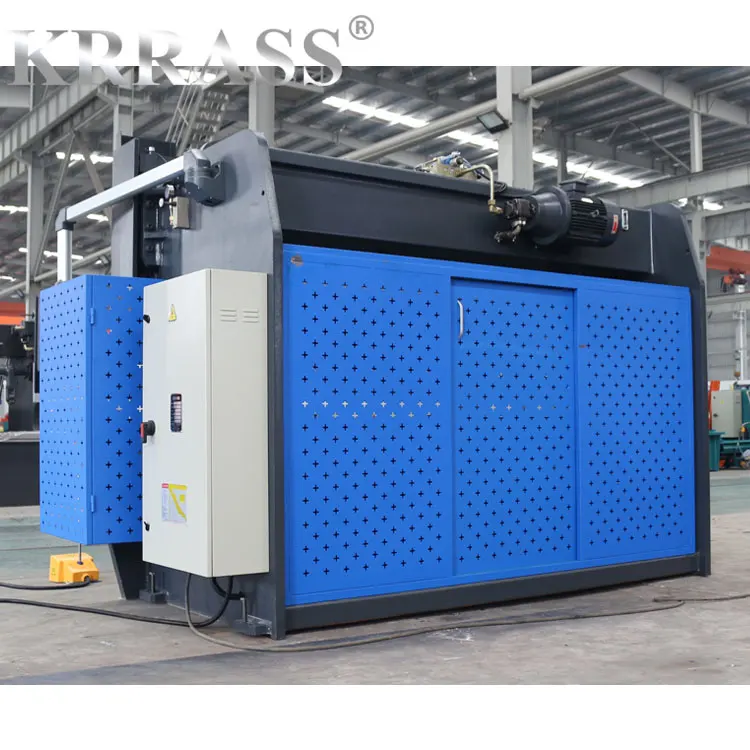 WC67K-125TX3200 with E21 NC Controller  krrass hydraulic press brake machine