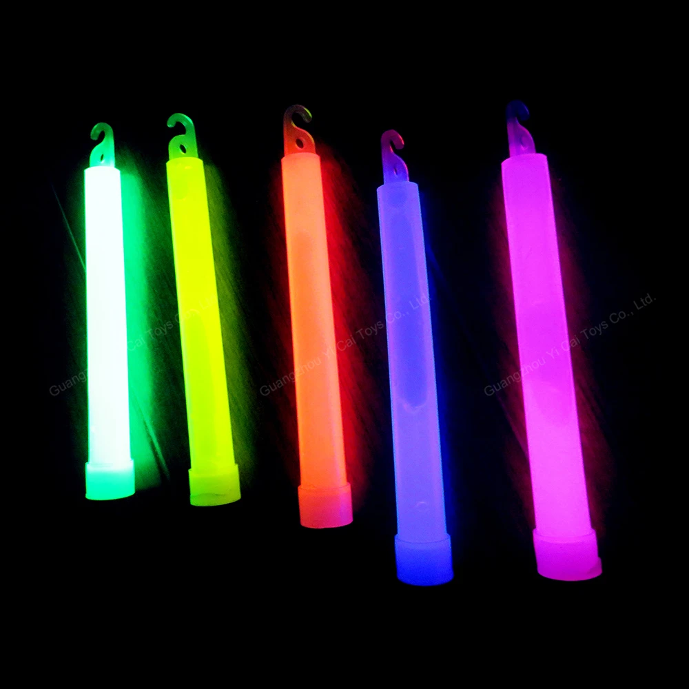 mass production 6 inch glow stick on sale outdoor camping glow sticks 12 hours