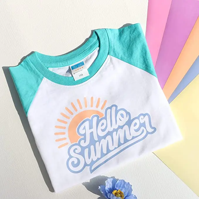 factory wholesale heat transfer films htv UV Color Changing Iron on T-shirt garments vinilo heat firmly with heat press