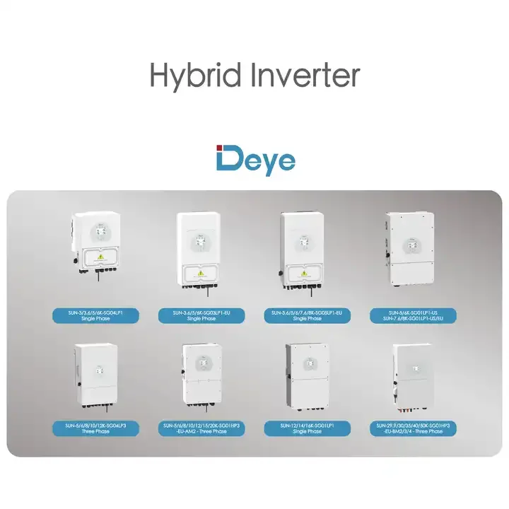 Инвертор Deye 10 кВт чистый синусоидальный гибридный 12 DC-AC инвертор 14 16 SG01LP1