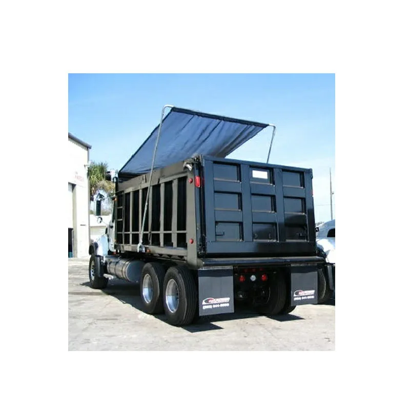 Cable tarp system  PVC Mesh Tarp for dump truck tarp