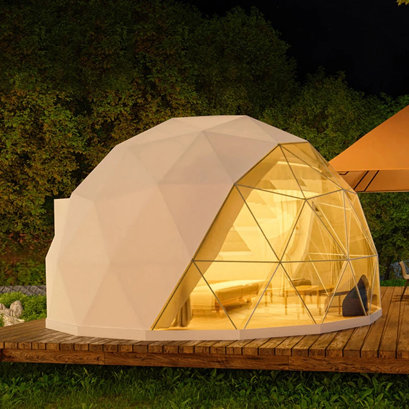 High Quality Geodesic Round Dome Tent for Trade Show Glamping Outdoor Tent