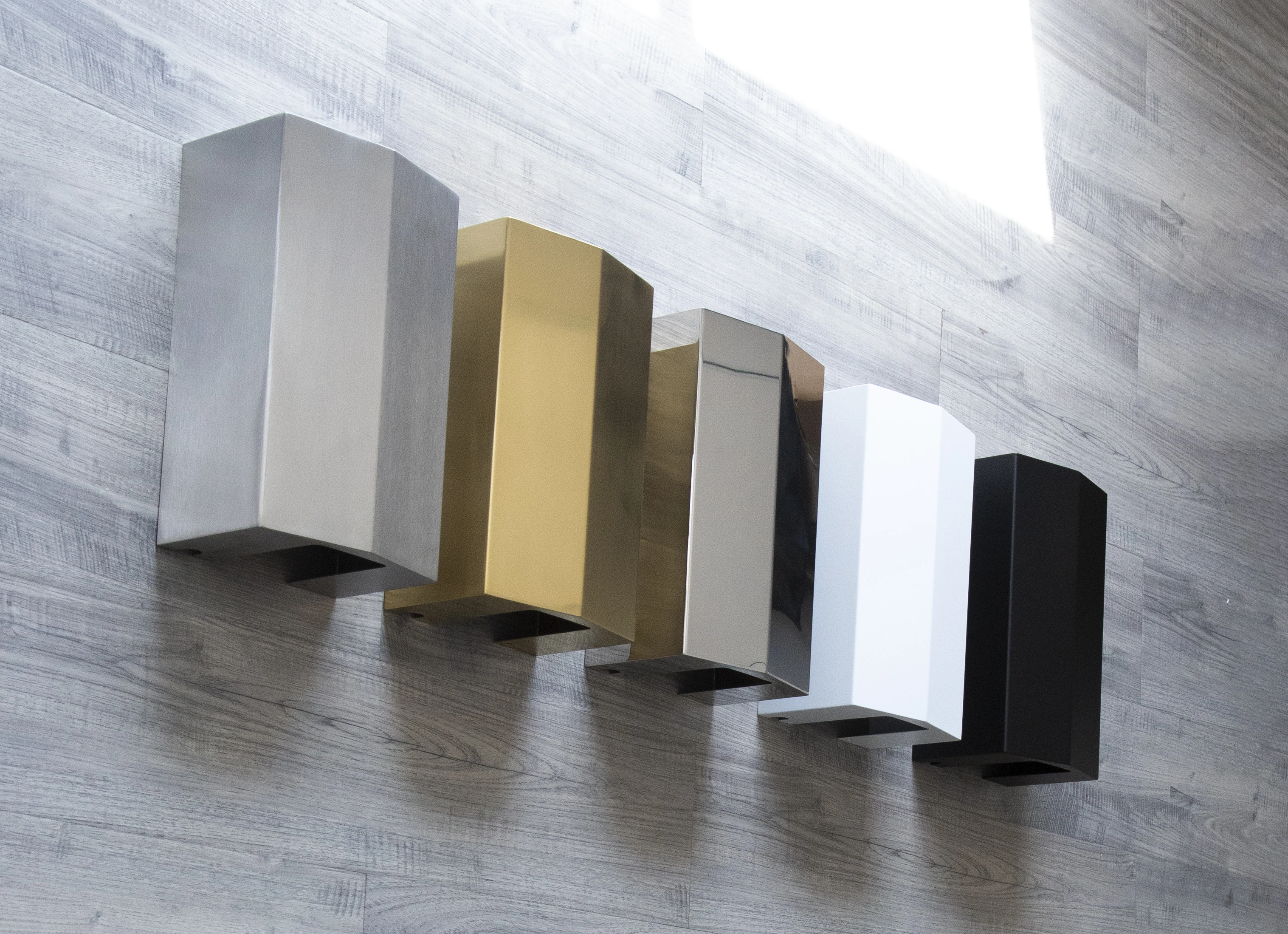 W-625S0 Stainless Steel 304 Golden Automatic High Speed Electric Hand Dryer with HEPA filter