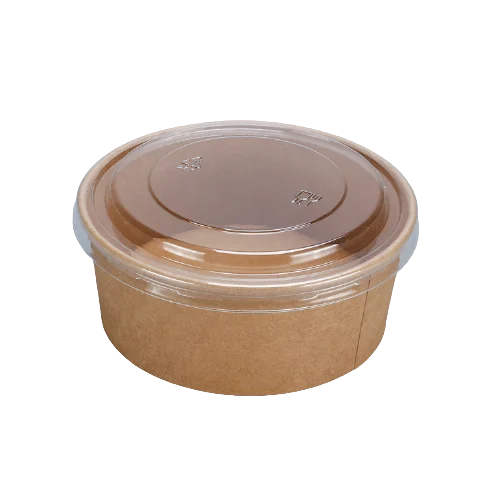 1300ml Paper Take Out Containers Kraft Lunch Meal Food Boxes Disposable Storage to Go Packaging