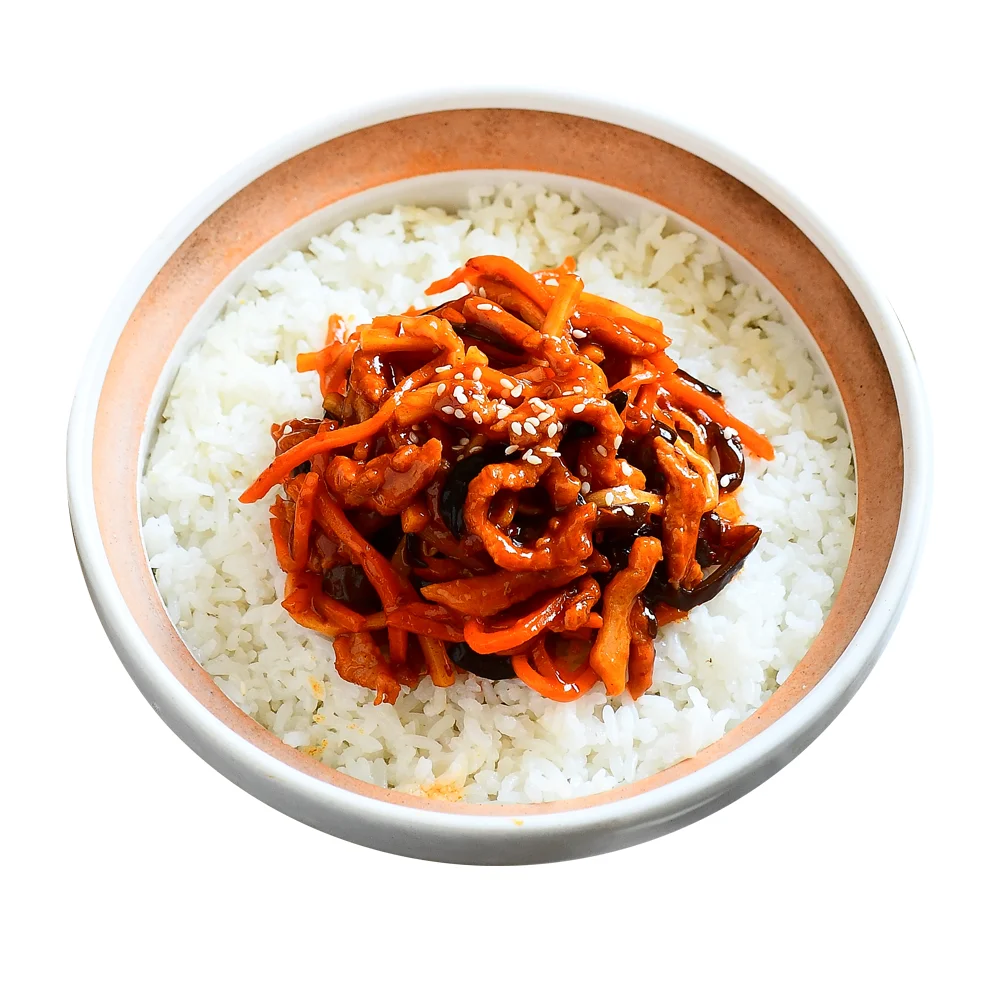 Fish-Flavored Shredded Pork Readi To Eat Food Chinese Food Wholesale Chinese Frozen Food Ready to Cook Chinese pre made dishes