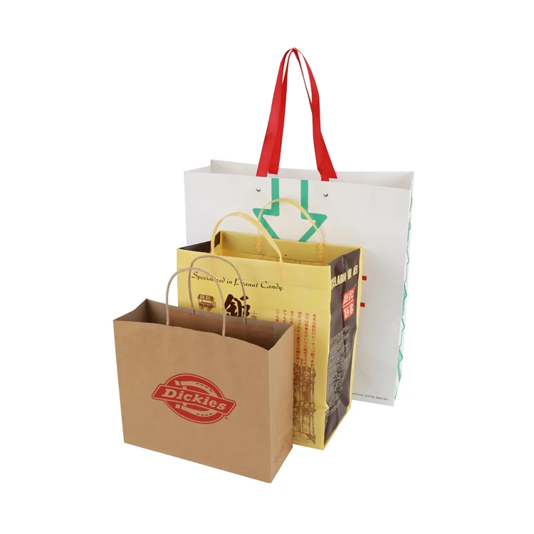 Wholesale Cheap Custom Design Logo Direct Factory Die Cut Handle Plastic Shopping bag