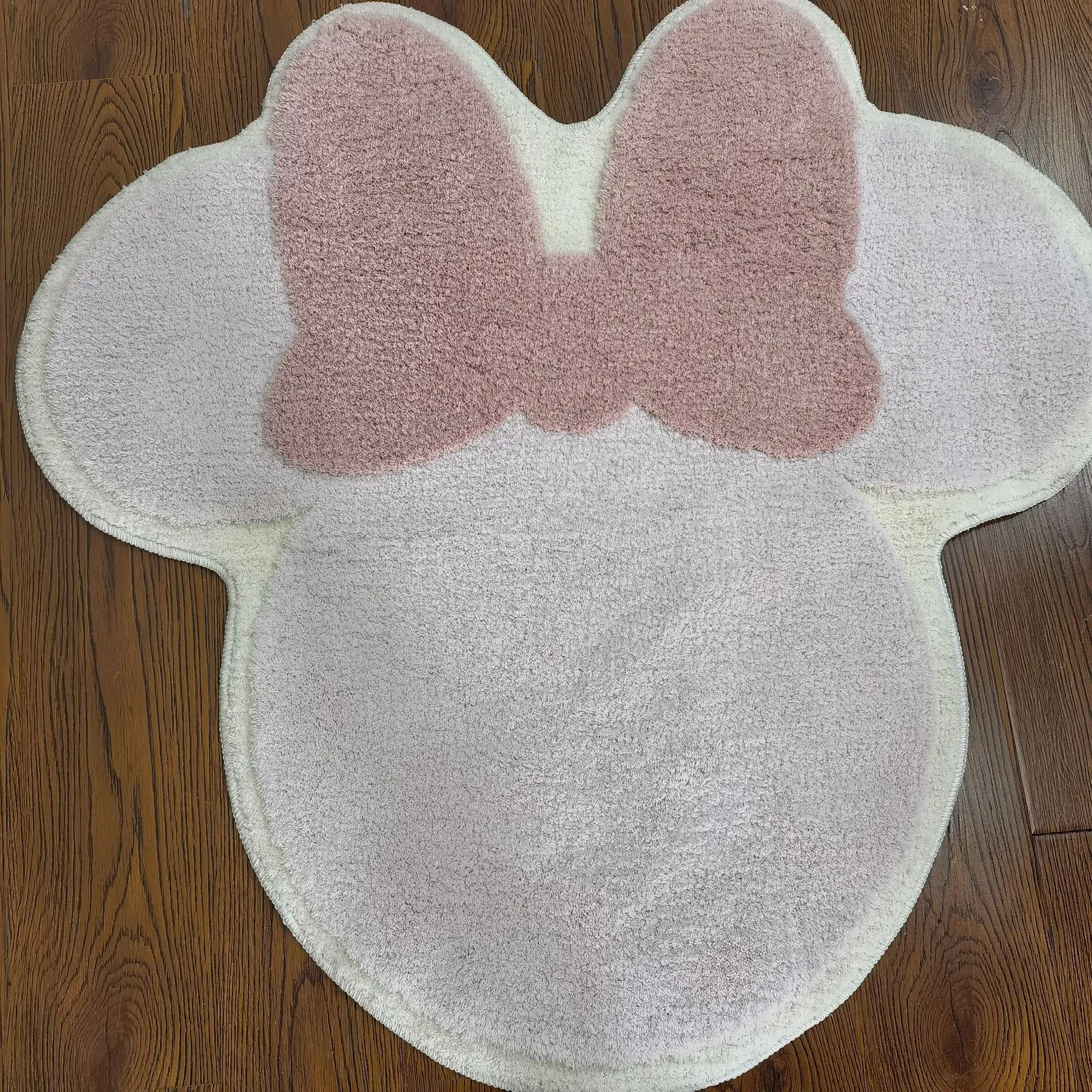 Wholesale Customizable Plush Jacquard Cartoon Image Carpet High Quality Ultra Fine Fiber Irregular Shaped Carpet