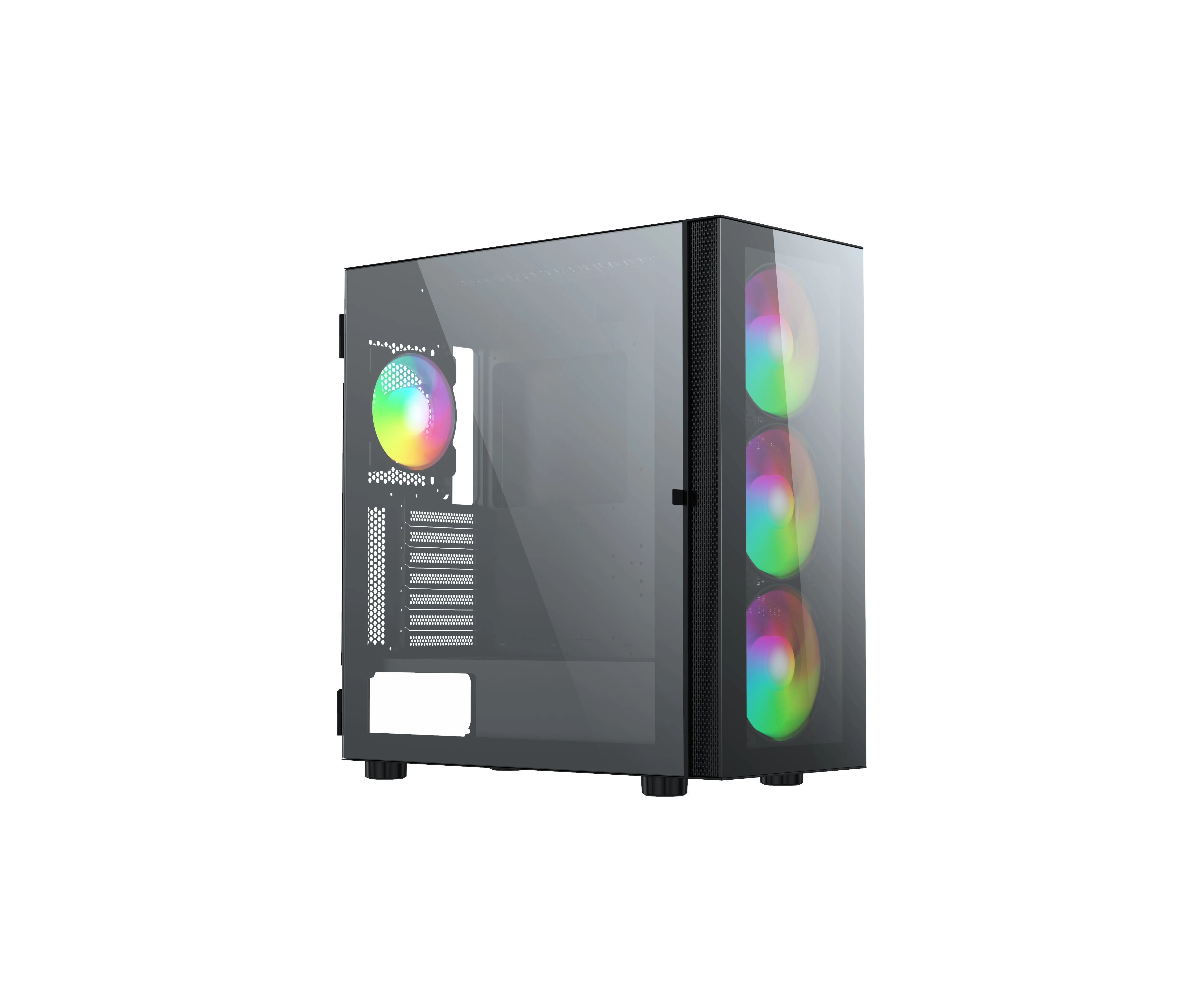 2023 Tecnomall New PC Case 21601 for gamer gaming case high quality special design computer case gaming