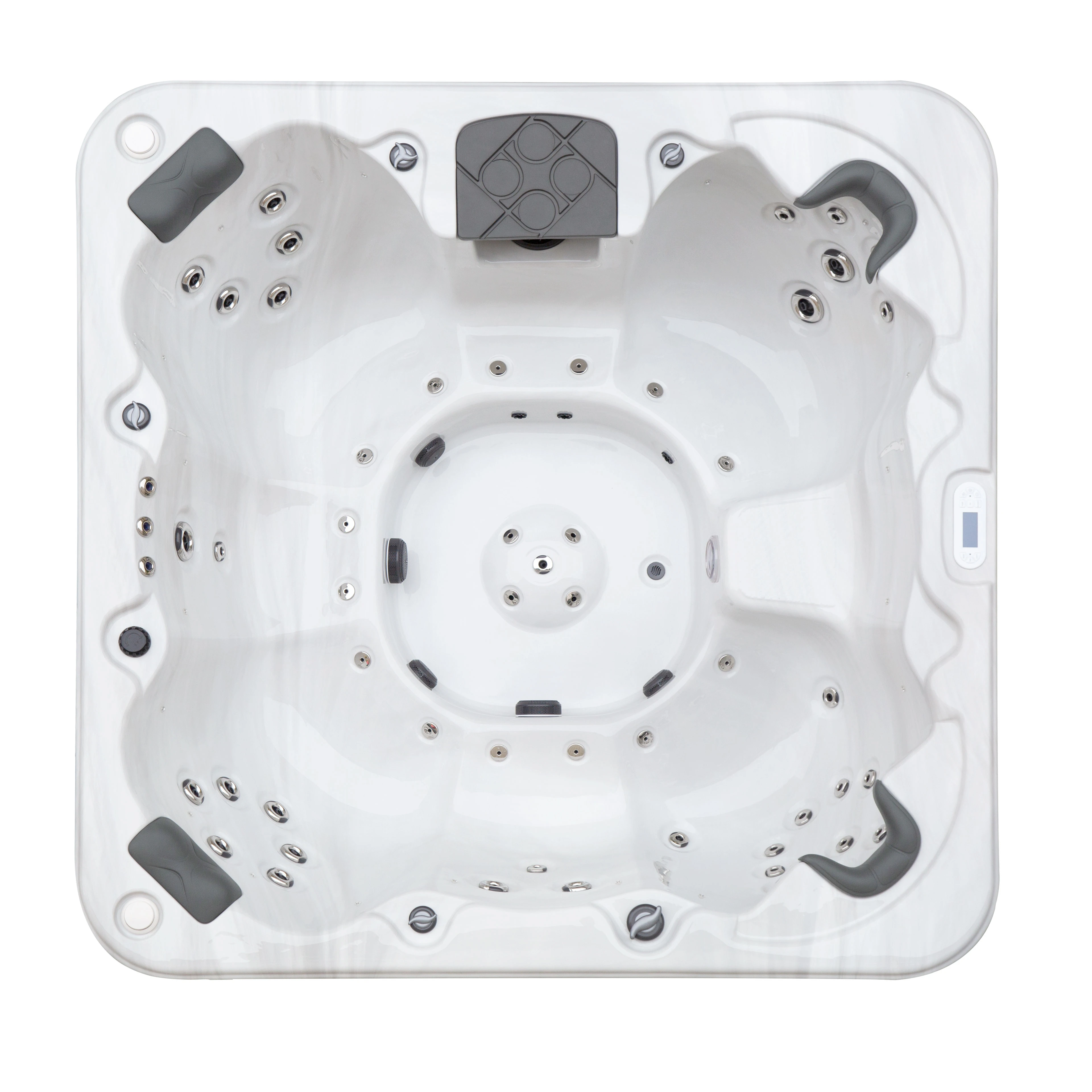 Smartly Designed Massage Spa Hot Tub with USA Acrylic and Balboa System