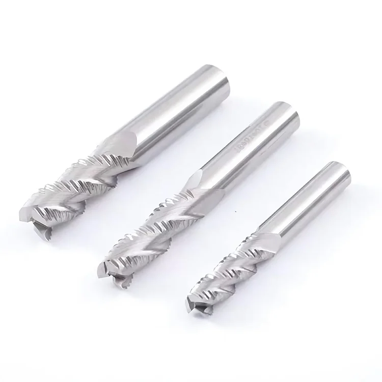 Jin chuan Hot sale  End Mills Carbide Rough End Mills Carbide Wood Cutting Tools HRC55 Roughing End Mills