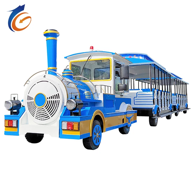 Trackless Train Ride Tourist Attraction Road TracklessTrain for Sale