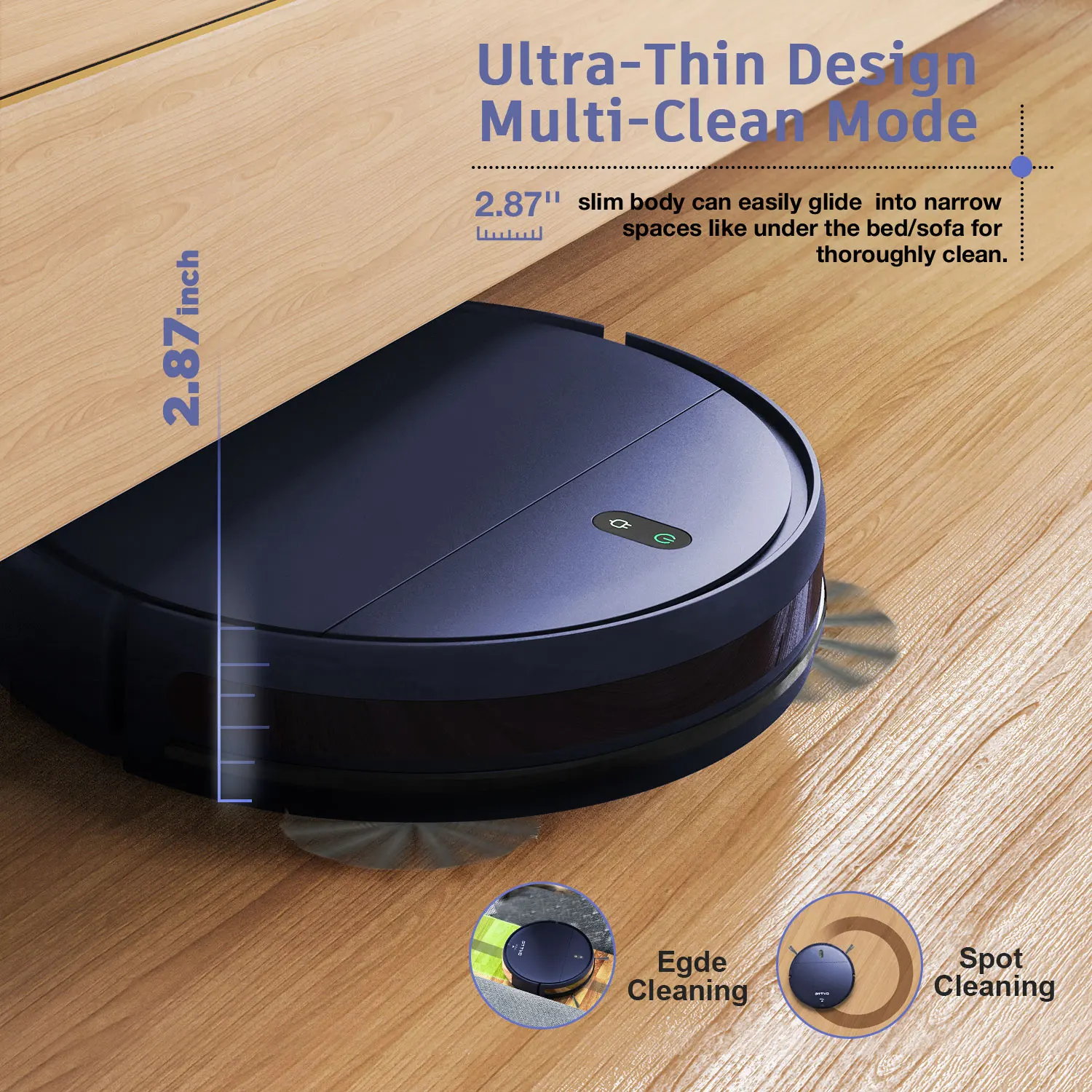 BR151 GTTVO Self Charge Smart Automatic Rechargeable Wireless WIFI Dry and Wet Floor Sweeping Robot Vacuum Cleaner and Mop