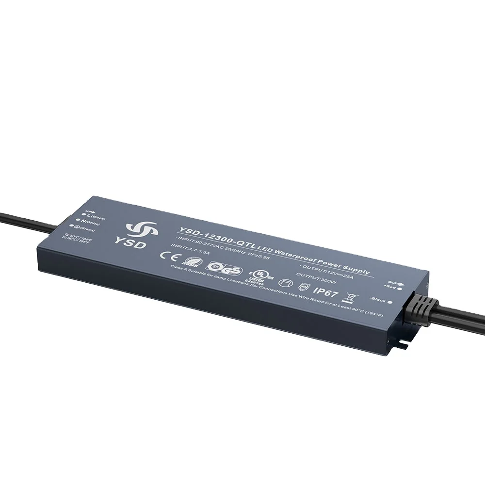 Cheap perfect quality power supply units 12v 24v 100w 300w Ultra-thin IP67 Waterproof LED Driver led lights driver