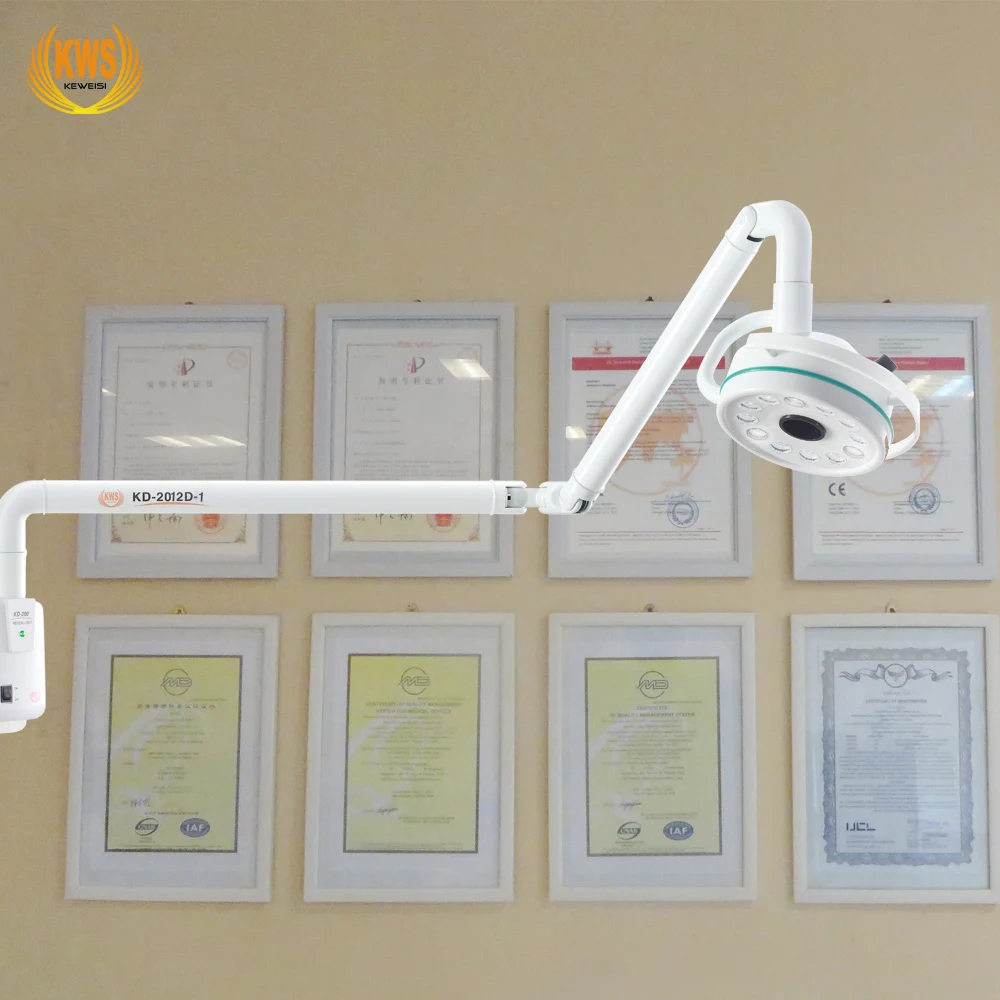 Стоматологическая 12 отверстий светодиодные бестеневые ТТ на стене настенный Операционная лампа контрольная лампа свет лампы KD-2012D-1