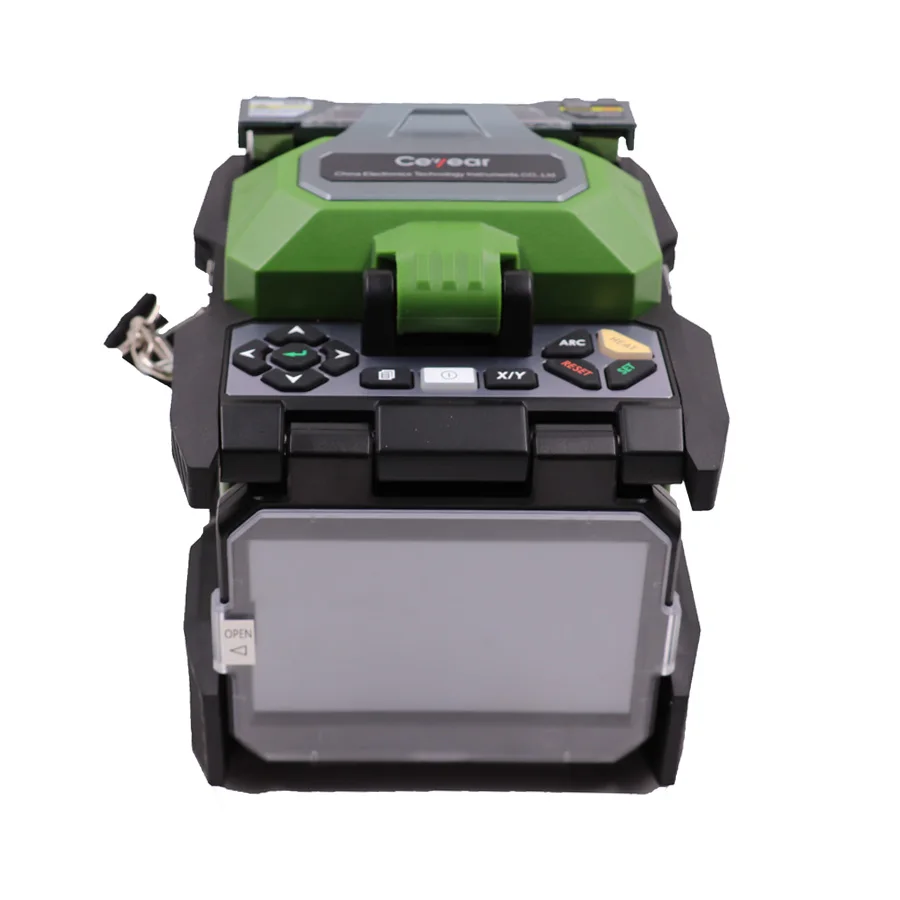China Brand 6481A Optic splicing machine Touch Screen Calibration Automatic Ceyear Fusion Splicer Five colors