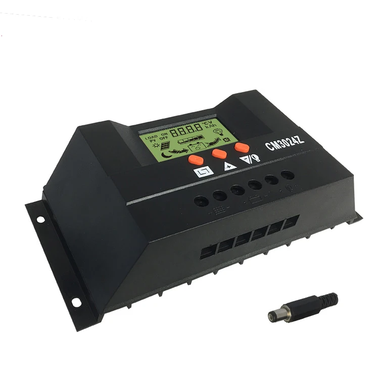 CE approved 12v 24v 20amp 30amp 40amp 50amp 60amp LCD pwm solar charge controller manual