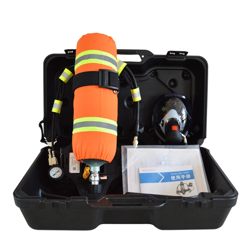 Fire fighter equipment for emergency fire use full face mask respiratory SCBA For fire safety