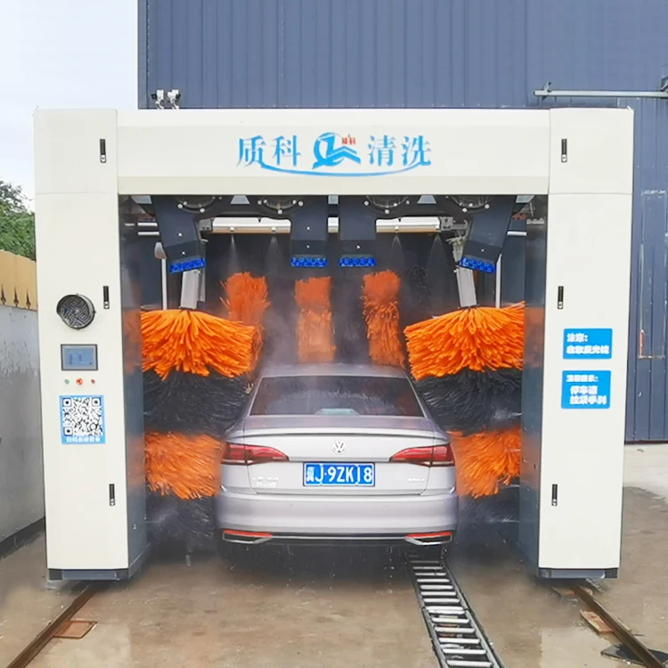 Full automatic rollover car wash cleaning system and high pressure car washer