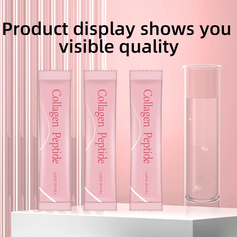 OEM private brand Cranberry Collagen Powder Polypeptide containing biotin sodium hyaluronate vitamin whitening drink