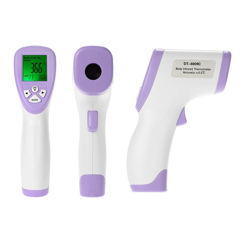 Clinical Children's Forehead Non-Contact Temperature Digital Infrared Thermometer Gun Fever Measure