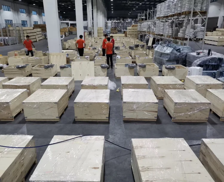 Shanghai Kale Fan 24FT(7.3M) HVLS 5 Al blades large ceiling fan explosion proof cross flow fans