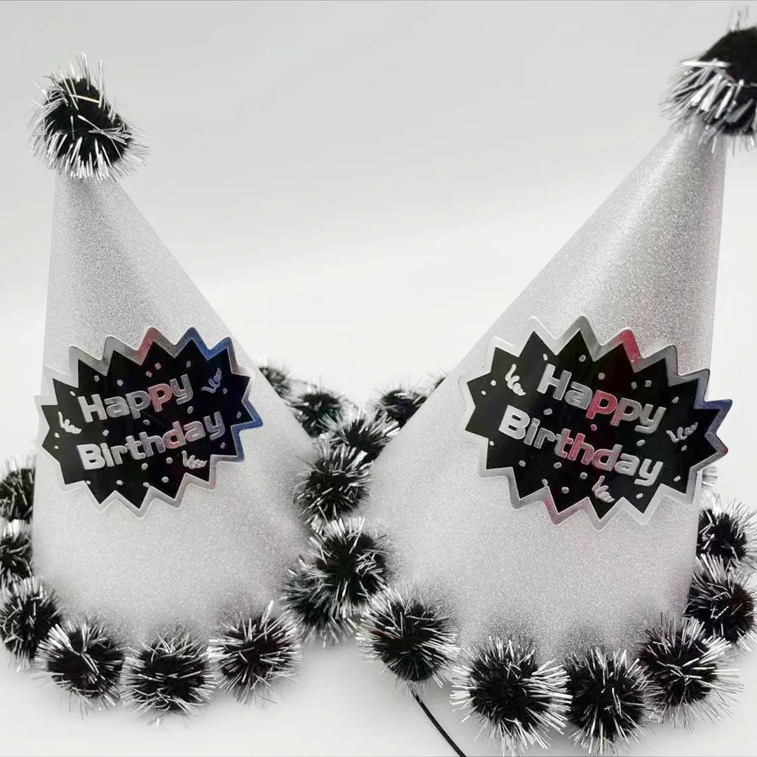 Frosted Funny Birthday Party Hats