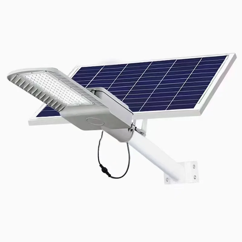 Original 200W 300W 500W ip65 waterproof battery and control systeme for solar street light all in one pole solar street lights
