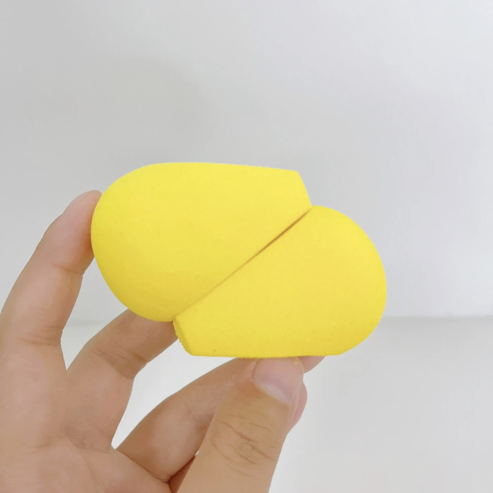 Custom Logo Egg Shape Makeup Sponge Private Label Cosmetics Blender Latex Free Soft Makeup Sponge