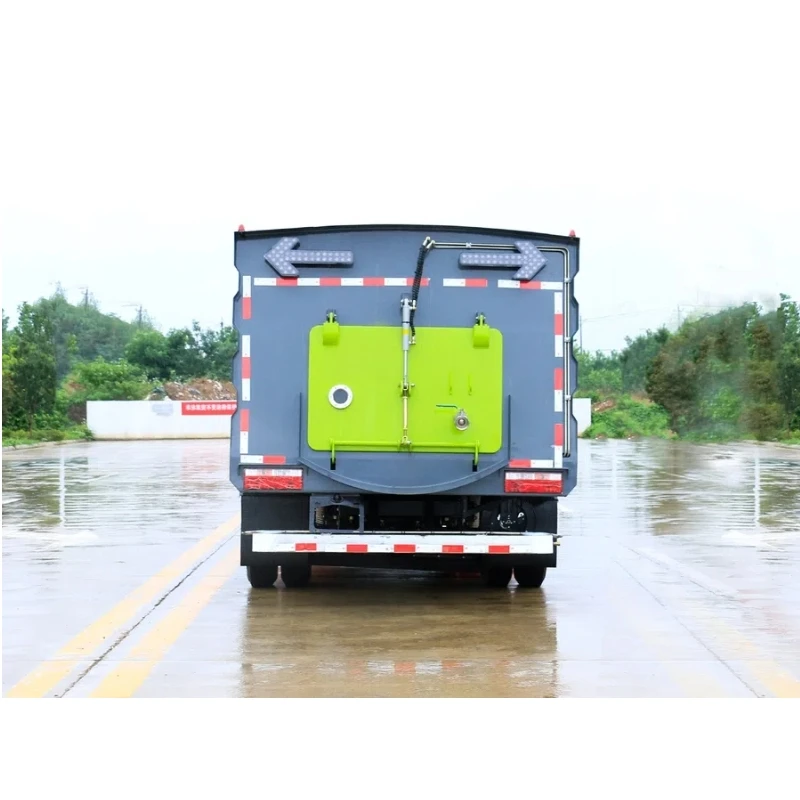 Bestselling Cleaning and Sweeping Vehicle Stainless Steel High Pressure Pipeline JAC 9 m ³ Cleaning and Sweeping Vehicle
