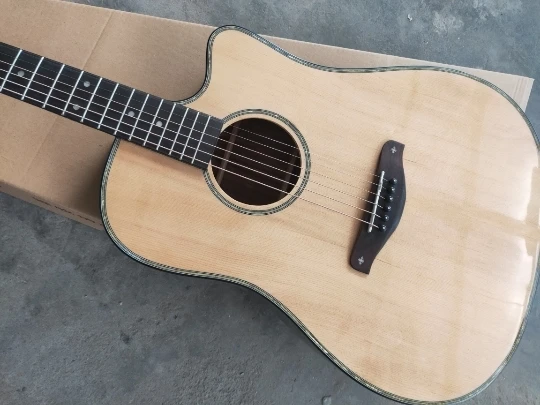 Weifang Rebon 41 inch Solid top acoustic guitar