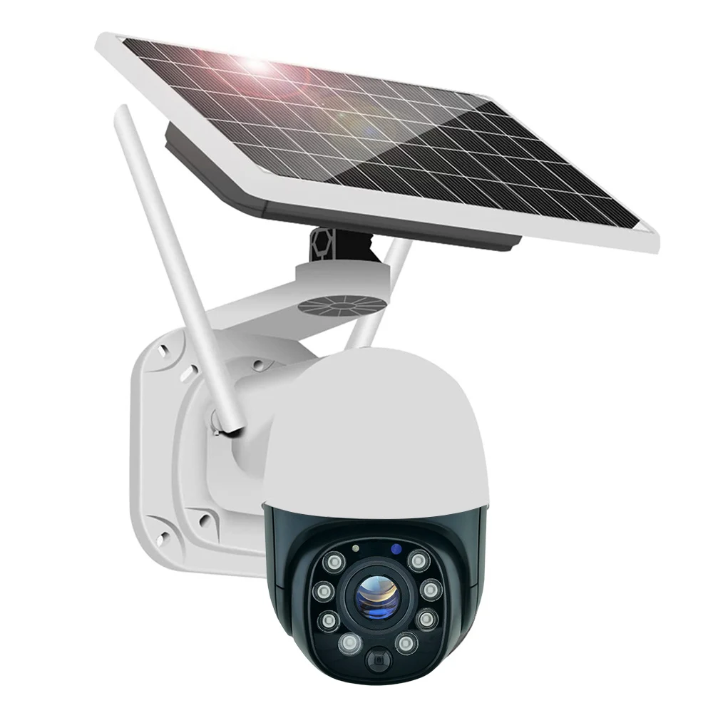 Wifi Wireless Solar Power Camera 4g 3g Sim Card Slot Cctv Security Ip Camera Outdoor Support 128 Memory Card