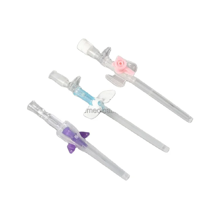 CE & ISO Certificate Supported I.V. Catheter with Injection Port  for Hospital Use