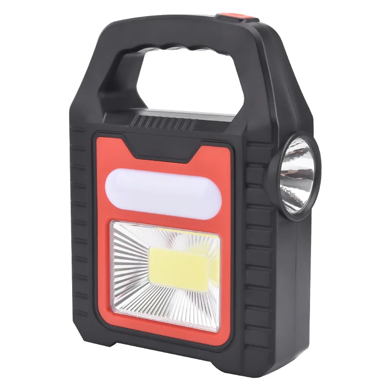 Camping solar panel power bank usb rechargeable luminous