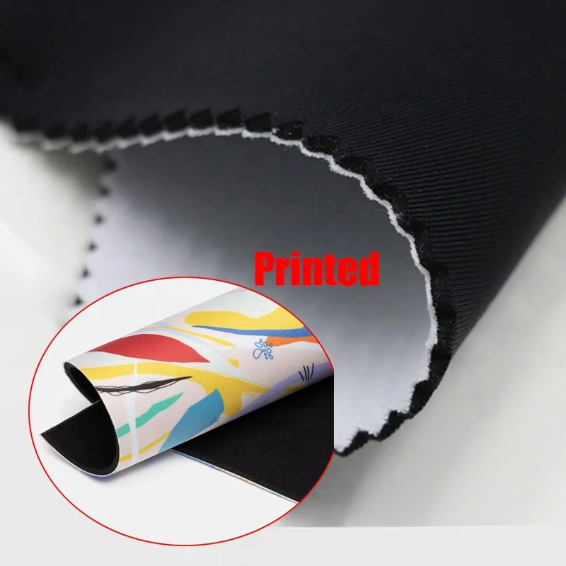 Free sample wholesale custom thickness Ocean Yamamoto camo  printed neoprene fabric