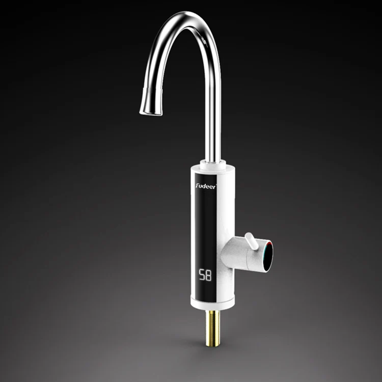 220V Tankless Water Heater Electric Faucet Tap Hot Water tap Instant heating mixer tap torneira cozinha