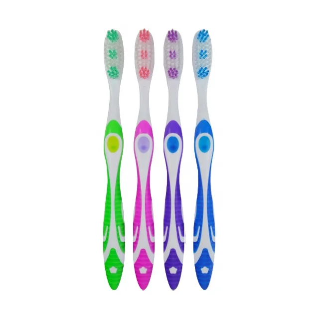 high quality cheap massage gum adult travel toothbrush