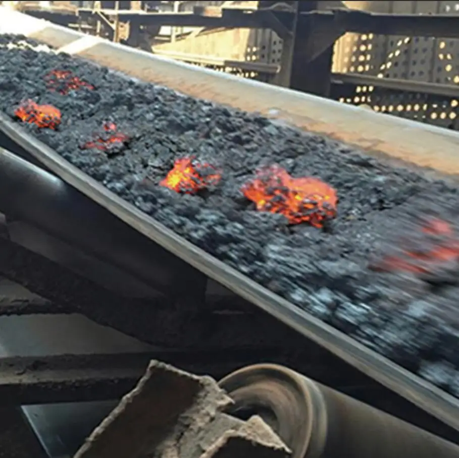 Custom PVC & Rubber Conveyor Belt for Machine and Mining Applications Available with Moulding Processing Service