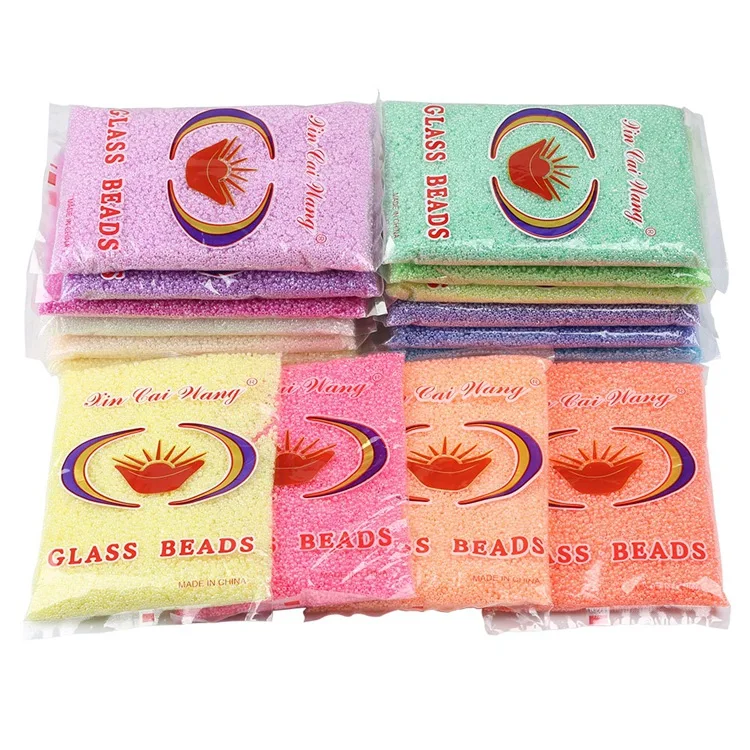 Оптовая продажа хрустальные бусины высокого качества непрозрачные цветные стеклянные 2/3/4 мм для изготовления ювелирных изделий