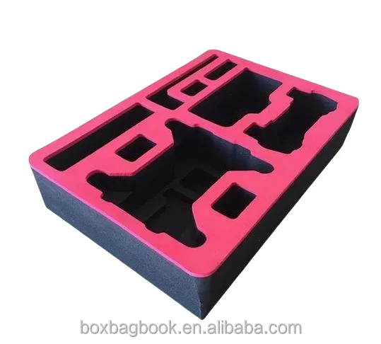 Wholesale Foam Inlay Pack Customized Die Cutting EVA Foam EPE sponge for jewelry electronic hardware gifts packaging box
