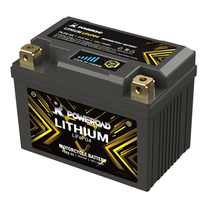 12V 2Ah Lead Acid Replacement Mini Lithium-ion Motorcycle Batteries Starter