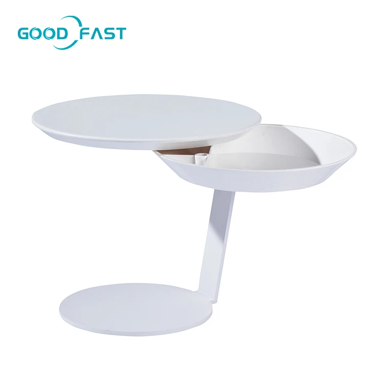 modern Painting steel and ABS Plastic luxury round coffee table set living room