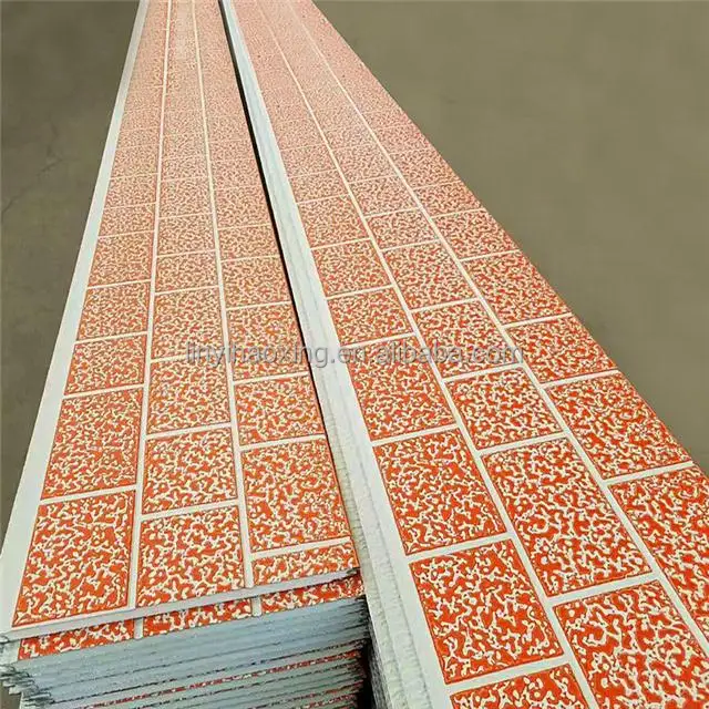 External wall board metal cladding polyurethane warming material decorative siding