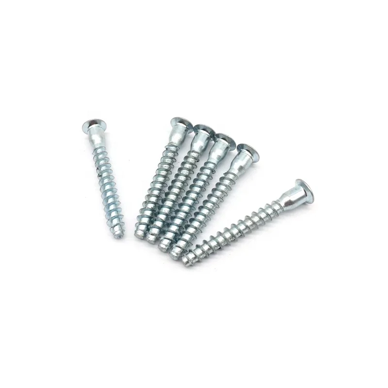 Zinc hex socket head wood screw