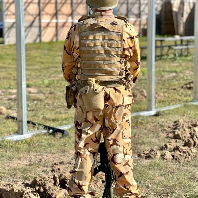 lran Camouflage Tactical Combat Uniform Camo Clothing Field shirt and Trousers Spring Anti-wear Tactical Uniform