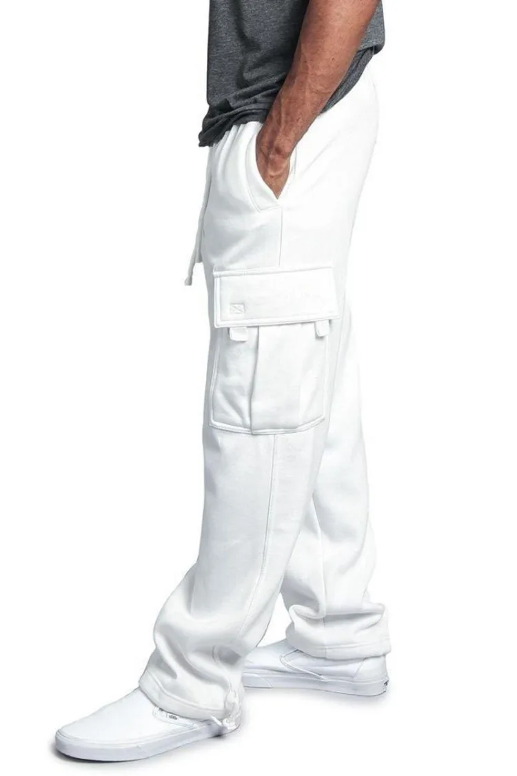 TMW оптовая продажа 2021 осенние новые стильные мужские брюки большого размера с карманами хлопковые толстые брюки-карго