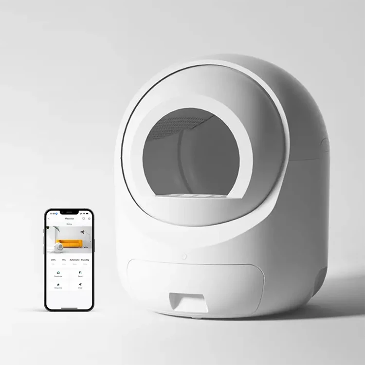 Автоматический Электрический Туалет для кошек с Wi-Fi приложение Tuya самоочищающийся умный кошачий домашних животных автоматический робот